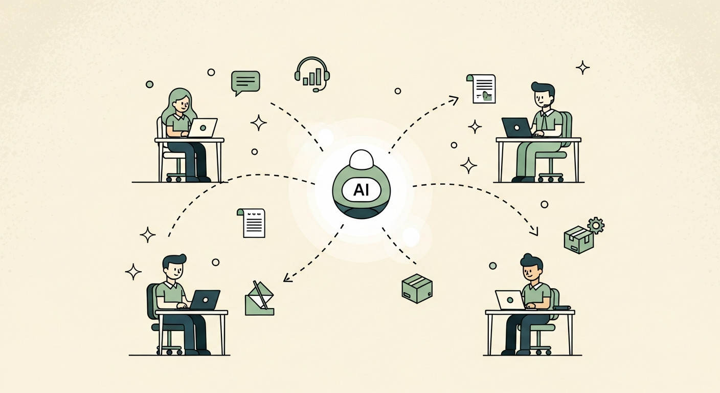 Examples of AI Improving Business Processes: Real Deployments Across Customer Support, Sales, Marketing, Engineering, Finance, HR, and More