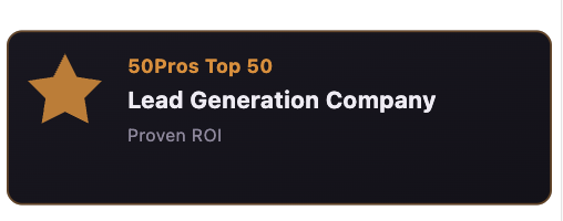 50Pros Top 50 Lead Generation Company