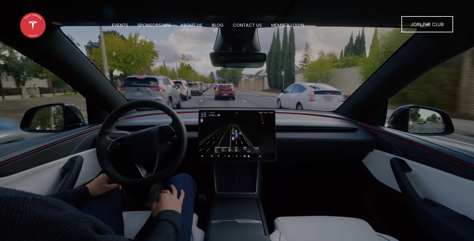Tesla Owners Club of Austin Website Redesign case study by Proven ROI